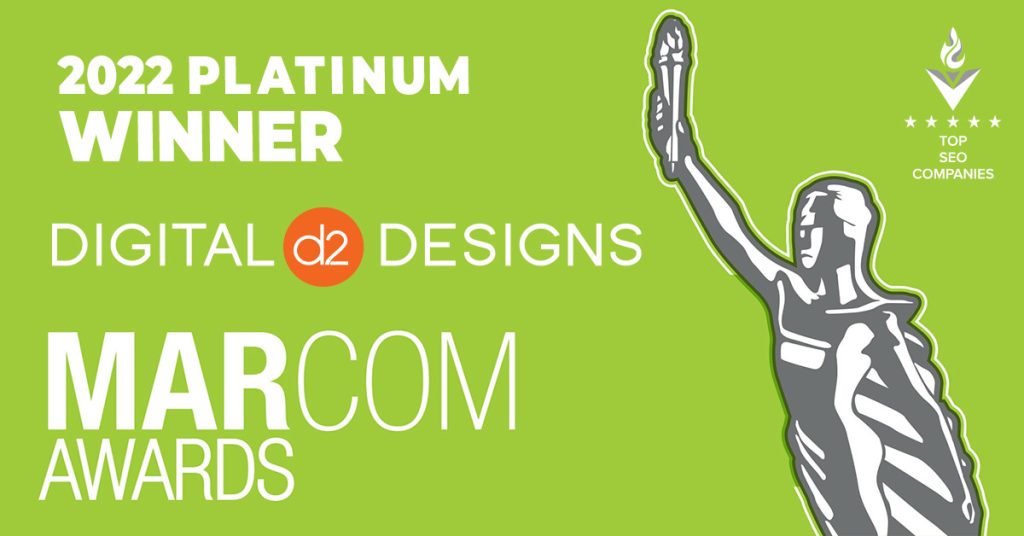 D2 Digital Designs Recently Named Winner of Two Prestigious Marketing Awards